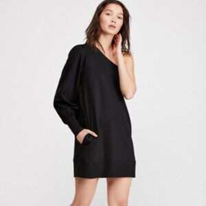 Free People Zoya one shoulder shift dress Sz M